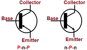 ترانزیستور چیست , نماد ترانزیستور در مدار